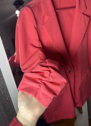 Піджак рожевий3 фото
