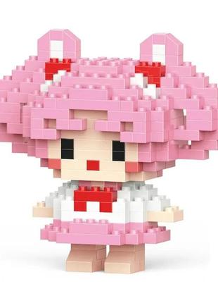 Конструктор фигурка пиксели bricks чибиуса chibiusa sailor moon