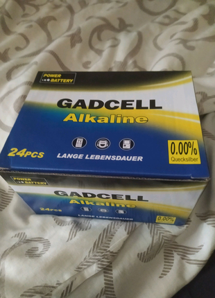 Лужні батарейки 96 шт. (24*4)