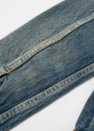 Levis vintage trucker selvedge denim jacket мужская куртка8 фото