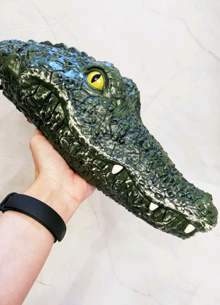 Крокодил на радіокеруванні crocodile rc човен іграшка2 фото