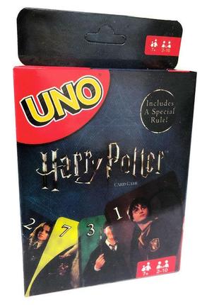 Настольная игра карты uno уно гарри поттер harry potter1 фото