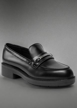 Calvin klein лофери rubber sole loafer w/hw hw0hw020061 фото
