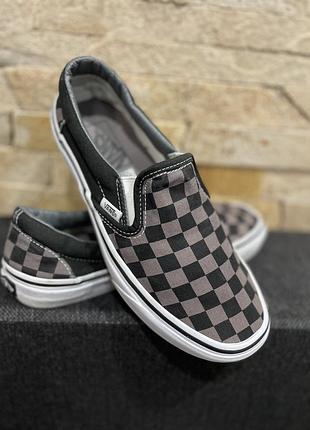 Кеды слипоны мокасины vans