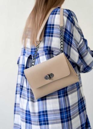 Женская сумка кросс-боди можная , мини-сумка для девушек эко кожа стильная  белла черная9 фото