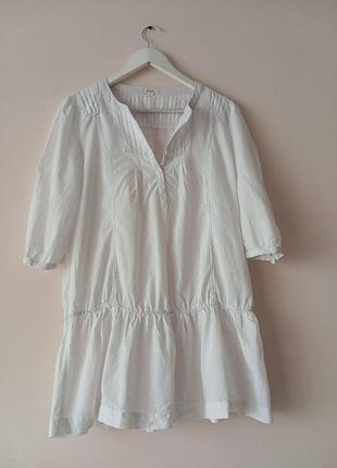 Белоснежное платье мини bess