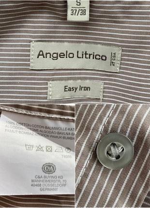 Базовая бежевая рубашка/рубашка от angelo litrico by c&amp;a9 фото