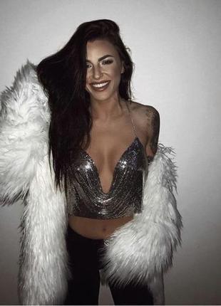 Трендовий топ з люрековой ниткою