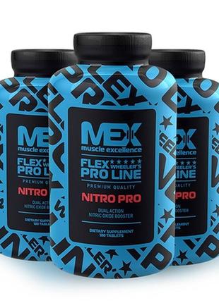 Бустер азота mex pro line nitro pro 180 tabl