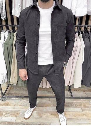 Костюм вельветовый