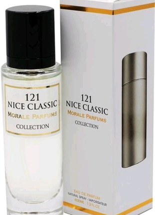 Парфюмированная вода для мужчин morale parfums 121 nice classic