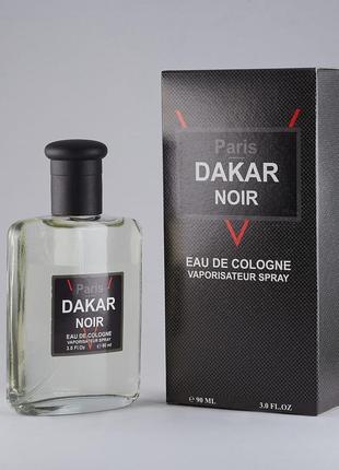 Два одеколони dakar noir чоловічий аромат “dakar noir”, 90 мл.