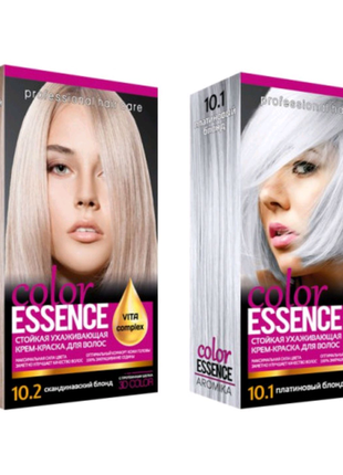 Крем-фарба для волосся 26 відтінків "color essence"