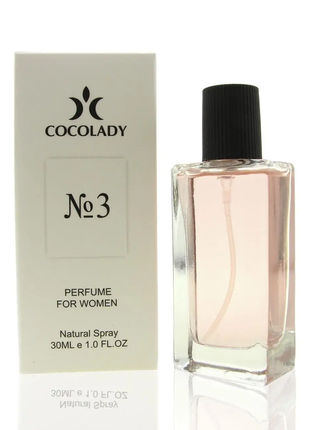 Cocolady №3, 30 мл парфумована вода для жінок1 фото