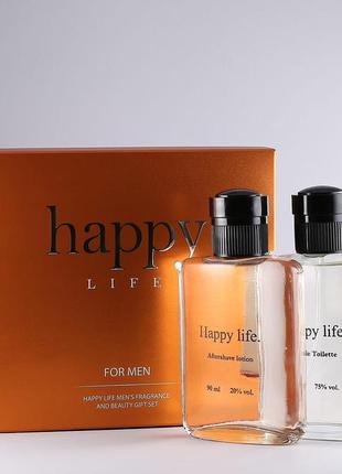 ““happy life”” парфумерно-косметичний набір для чоловіків
