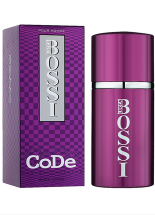 Code туалетна вода для чоловіків bossi code 100 ml