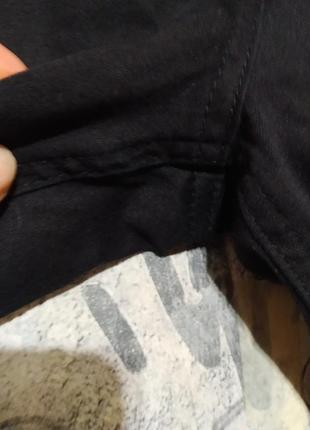 Стретчевые укороченные коттоновые брюки, штаны, большой размер, george.4 фото