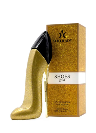 Cocolady shoes gold, 30 мл парфумована вода для жінок