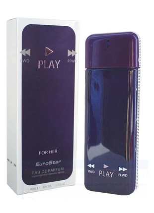 Парфуми жіночі euro star play violet edp 80 мл.