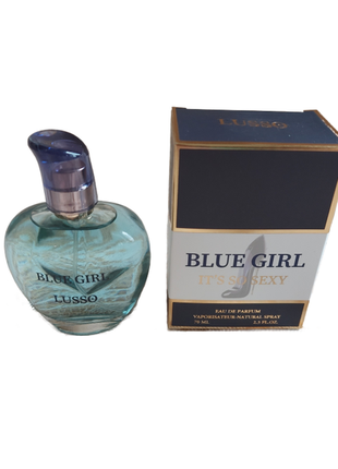 Blue girl <it's so sexy> 70 ml lusso жіноча парфумована вода1 фото