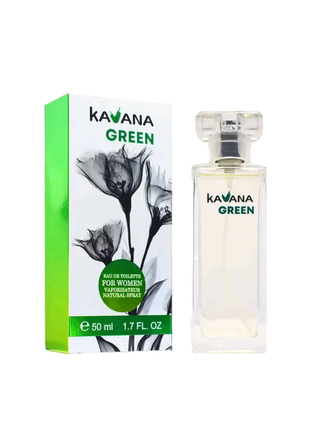 Туалетна вода для жінок kavana green 50 мл1 фото