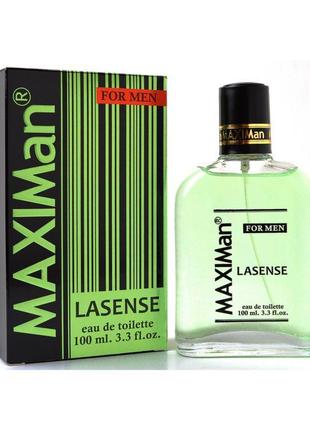 Туалетна вода для чоловіків maximan lasense 100 ml