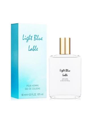 Два одеколони light blue lable чоловічий аромат 90 ml