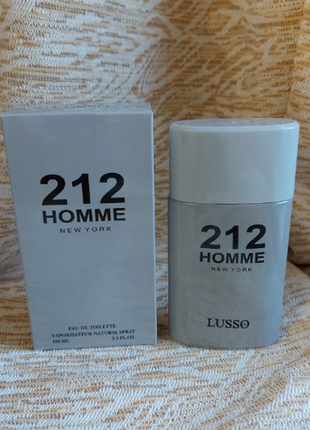 212 homme new york 100 мл men edt версія carolina herrera 212 men