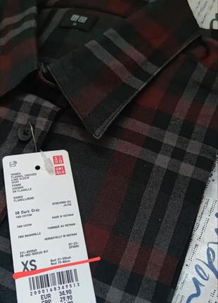 Фланелева сорочка uniqlo6 фото