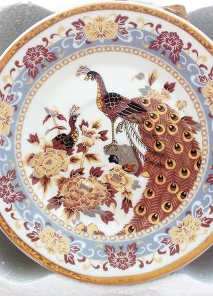 Китайський порцеляновий сервіз із павичами на 6 персон «painted p5 фото