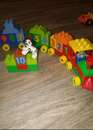 Паровоз паровозик lego duplo