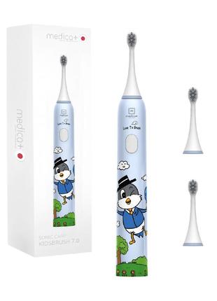 Звукова зубна щітка medica+ kidsbrush 7.0 blue (японія)