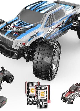 Б/у машина на радиоуправлении deerc 9200e rc car, offroad, 4wd для детей, взрослых, высокая скорость, 40 км/ч1 фото