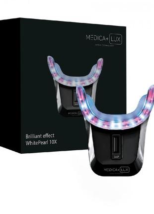 Отбеливающая капа для зубов medica+ whitepearl 10x (japan)(black)