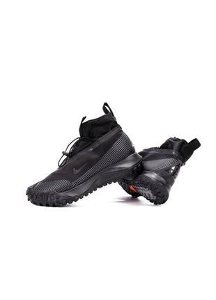 Чорні кросівки nike acg mountain fly gore-tex (чорні)