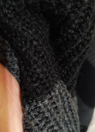 Супербатал, асимметричный удлинённый джемпер, свитер от yours.3 фото