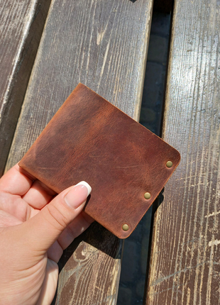 Чоловіче шкіряне портмоне