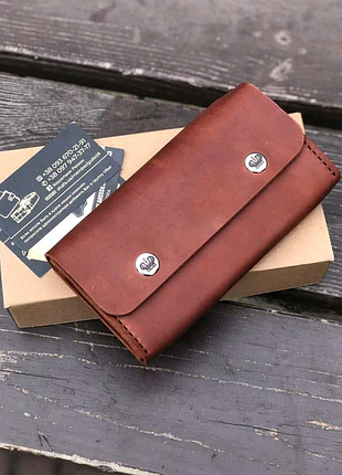 Жіночий шкіряний гаманець