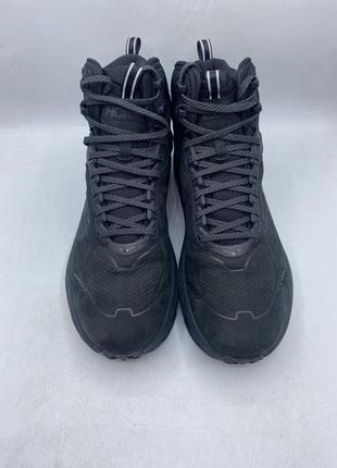 Трекінгові черевики hoka challenger mid gore-tex (1106521 blk) оригінал2 фото