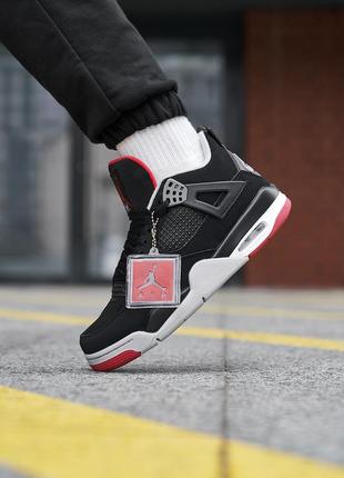 Air jordan 4 retro bred3 фото