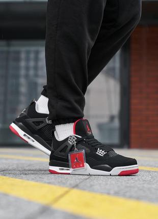 Air jordan 4 retro bred4 фото