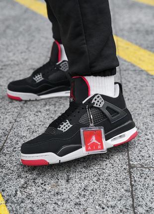 Air jordan 4 retro bred8 фото