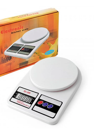 Ваги кухонні електронні electronic kitchen scale sf400, до 10 до