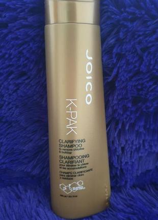 Шампунь глибокого очищення joico k-pak clarifying shampoo, 300 мл2 фото