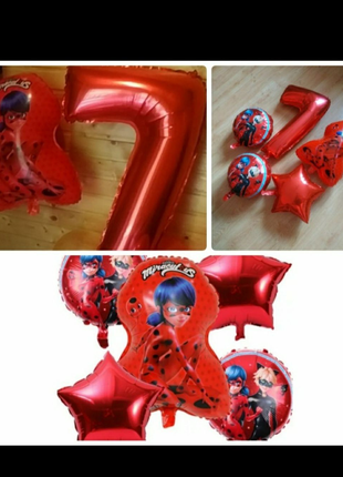 Набір повітряних кульок цыфра цифра 7