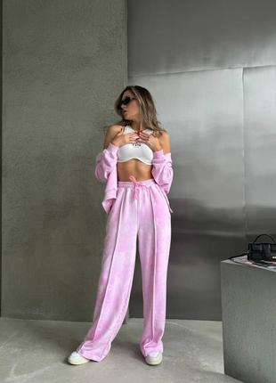 Люксовый прогулочный костюм 🩷 весна 2024
