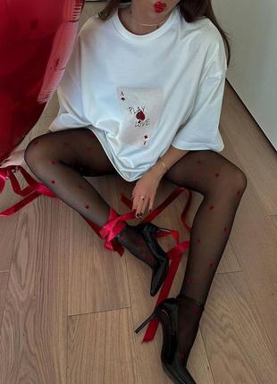 Женская футболка oversize 🩷