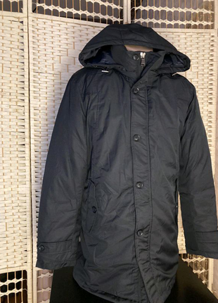 Куртка зимова подовжена з капюшоном р.l, бренд sorbino (італія)