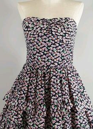 Шикарне плаття з шовку і бавовни від відомого британського бренд2 фото