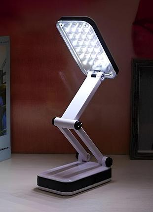 Настільна складна usb лампа 24 led